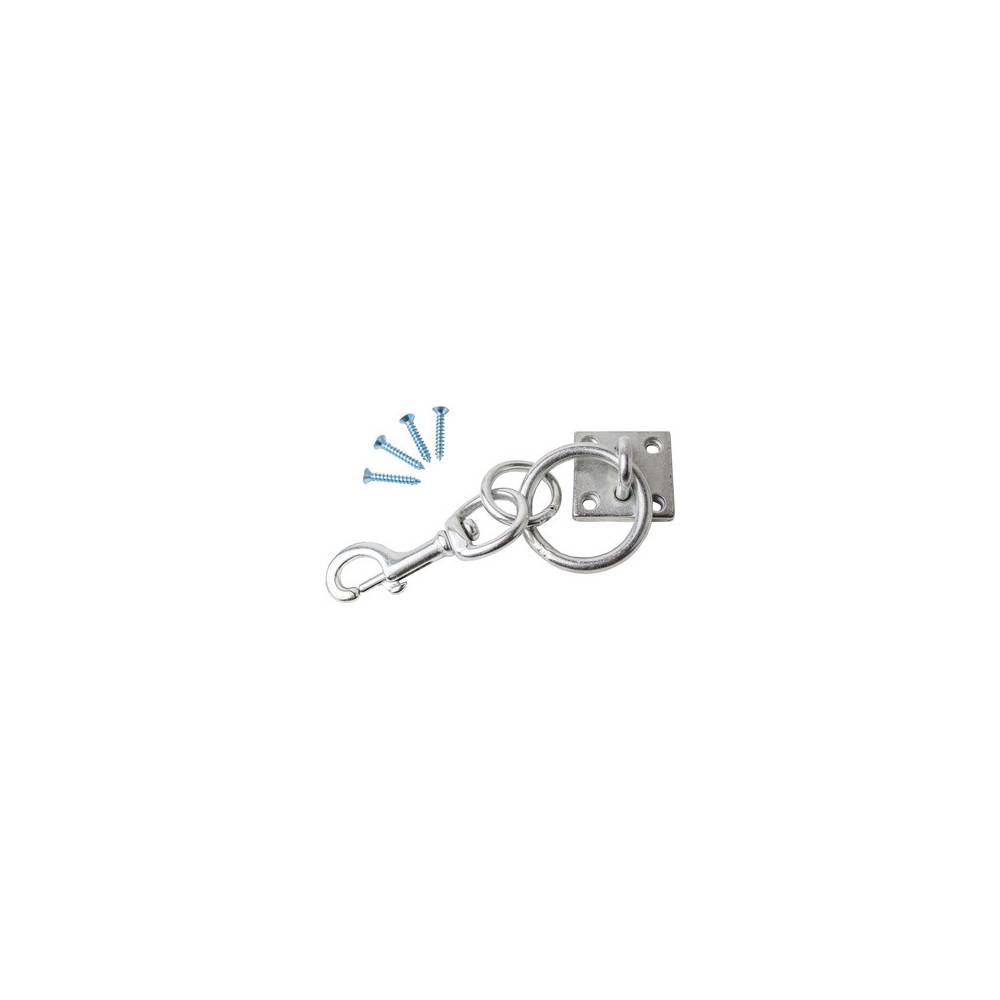 SHIRES TIE RING WITH PLATE